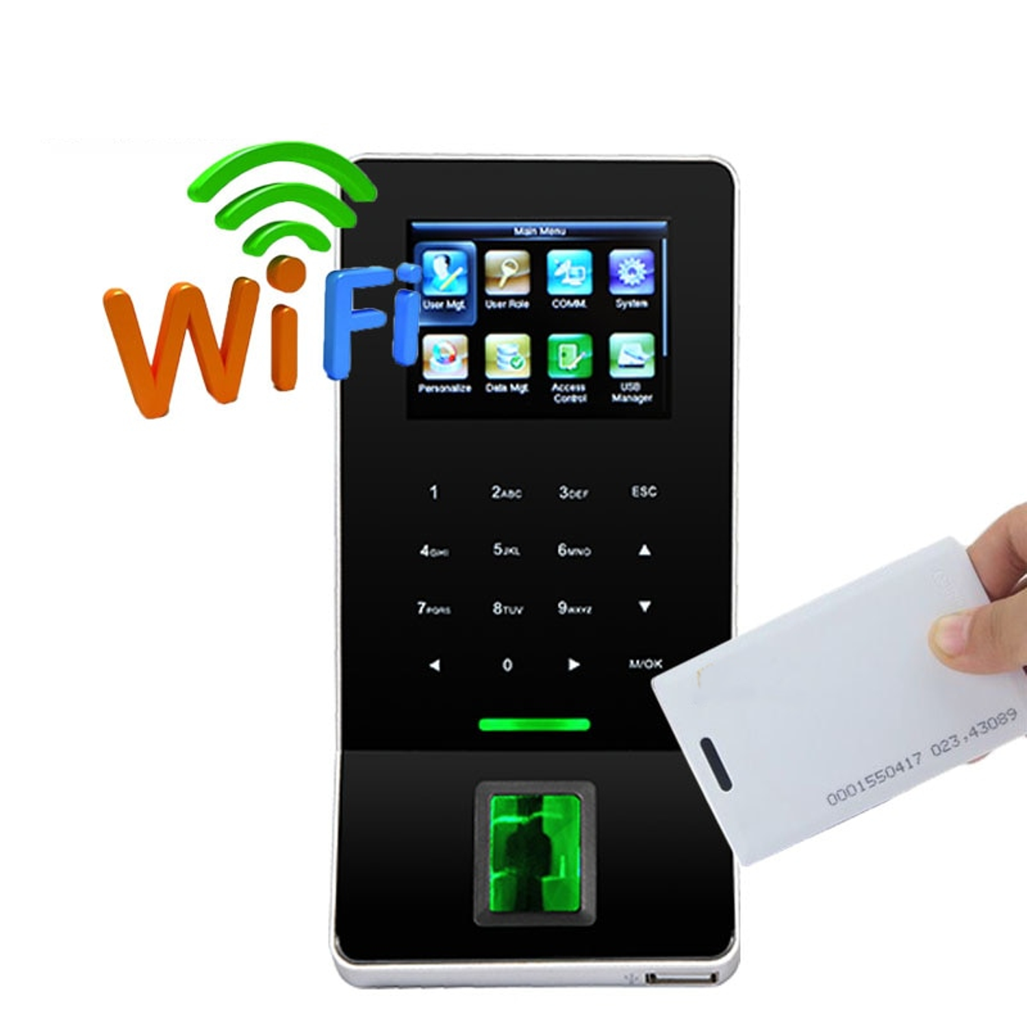 Máy Chấm Công Vân Tay F22 Wifi